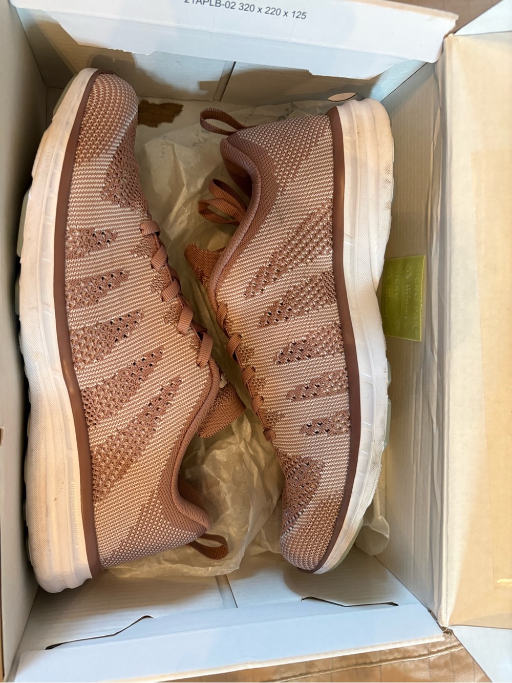 APL Beachwood/Creme/White Men's TechLoom Pro Sneaker Box